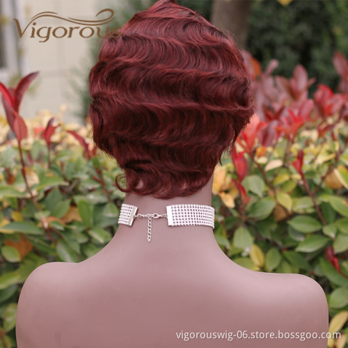Cheapest Wholesale Non Lace Original Afro Black Indian Bob Glueless Short Women Straight Short 100% Real Human Hair Wigs